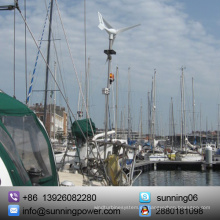 Turbina de viento solar para el uso del barco